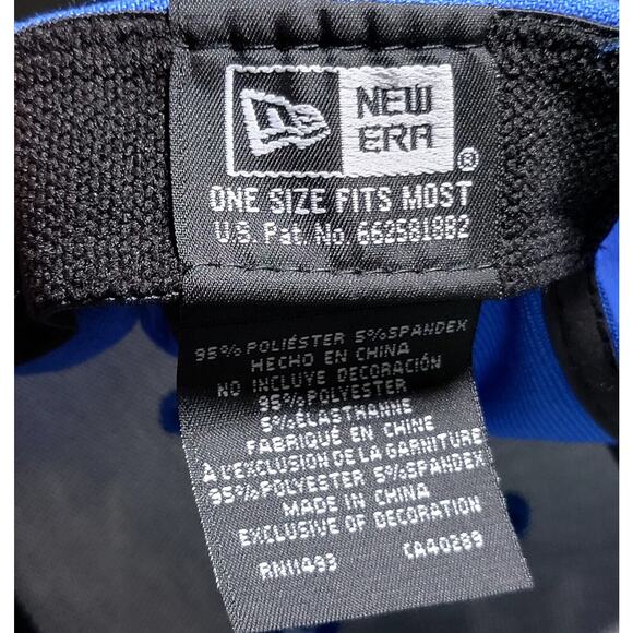 NWT DALLAS MAVERICKS 9Forty Embroidered Draft Series Snapback‎ Hat Royal Blue - Picture 8 of 9